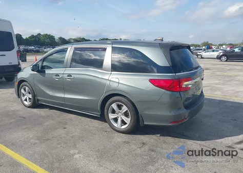 2019 Honda Odyssey Ex-L из США, поврежденный, VIN 5FNRL6H7XKB035412
